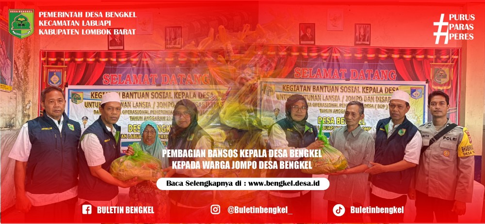 BANSOS KEPALA DESA BENGKEL 2025